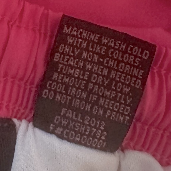 Apex Athletic Shorts Size Large Hot Pink Elastic Waistband White Lining - Picture 8 of 10